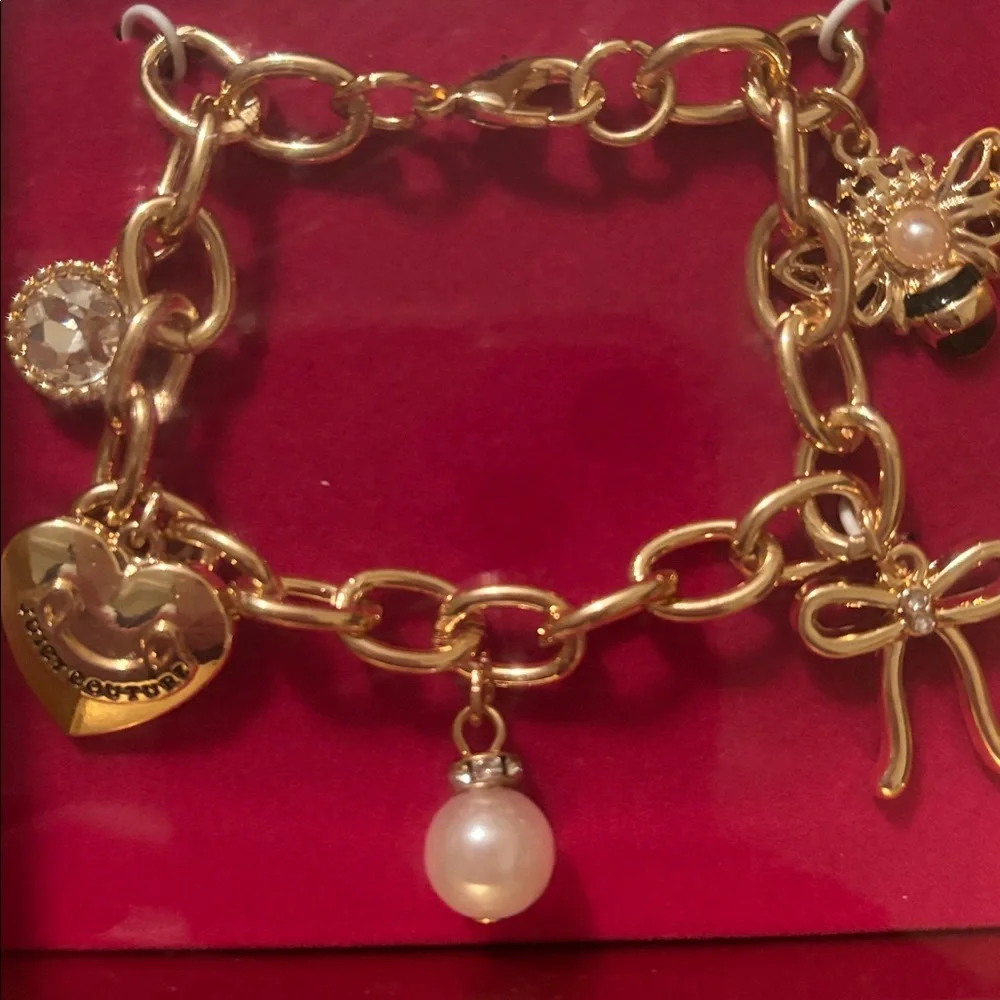 Juicy Couture 5-charm bracelet - NWT - Picture 2 of 5